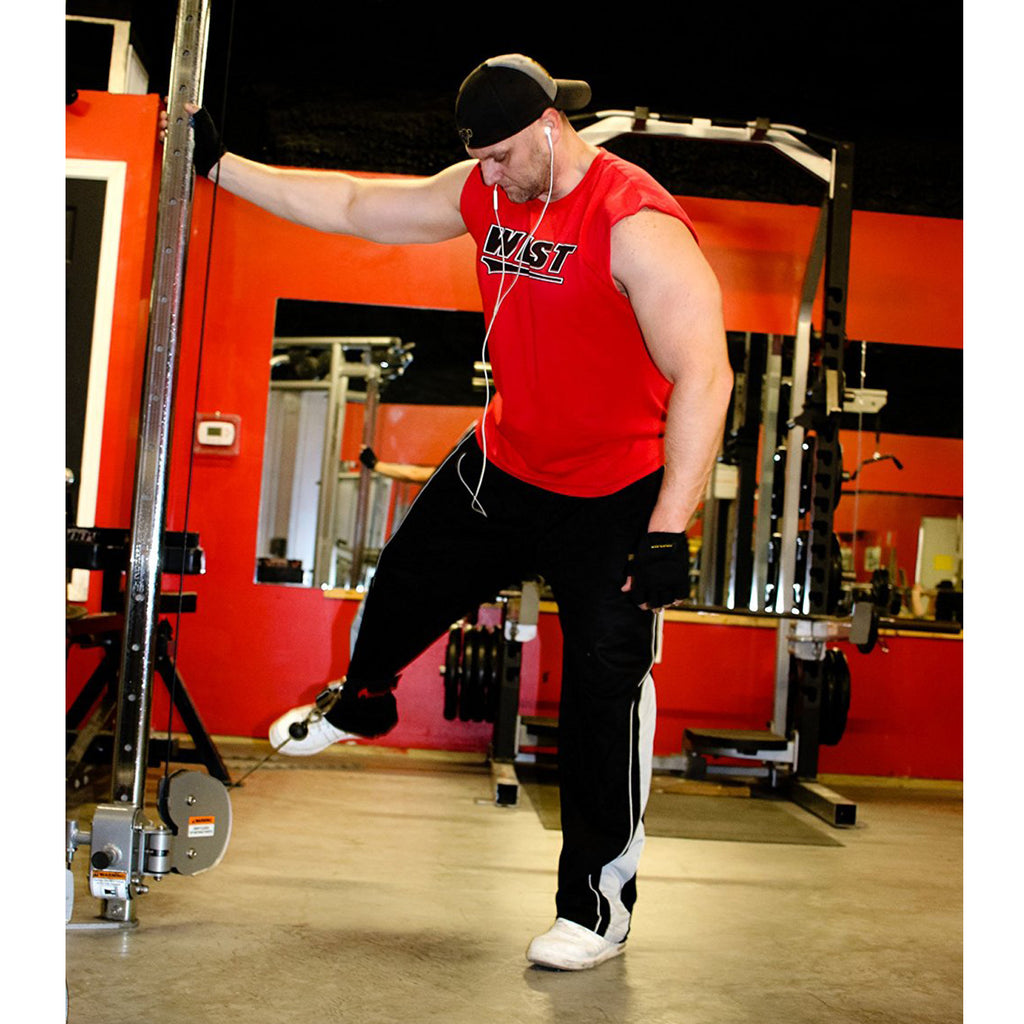 Neoprene Ankle Straps Red