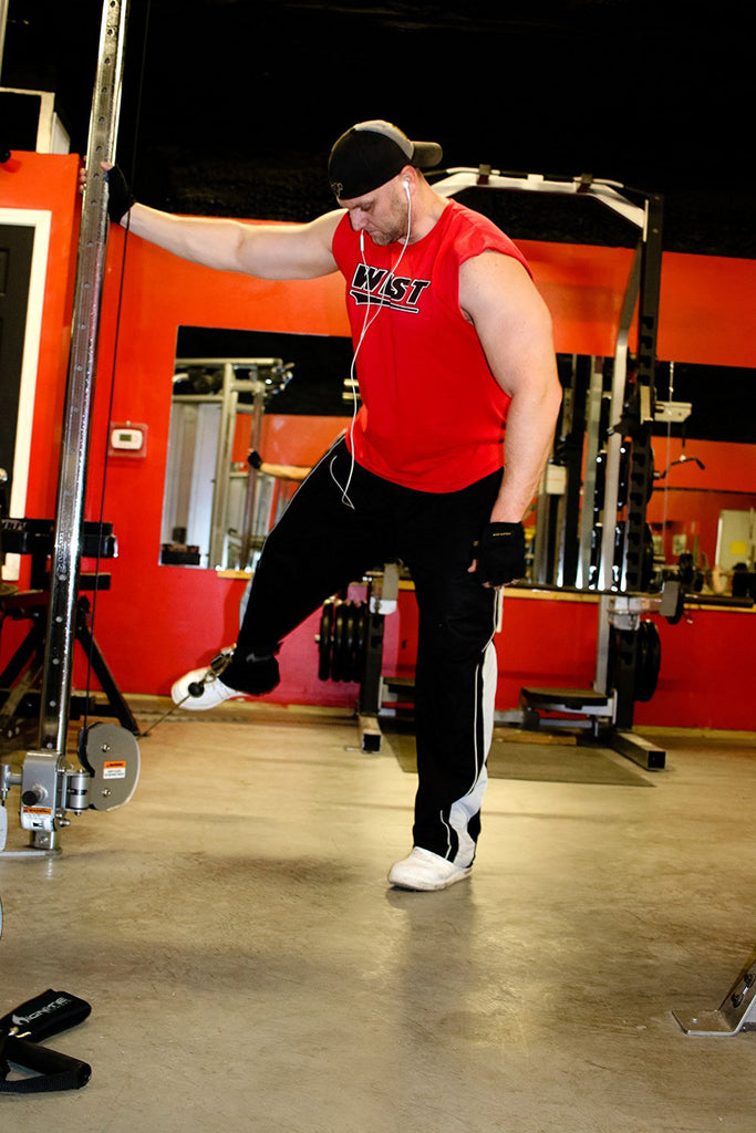 Neoprene Ankle Straps Gray