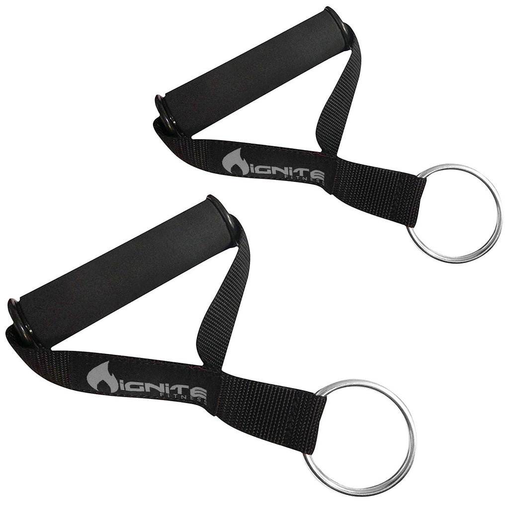 Ultra Heavy Duty Elite Exercise Handles Gray