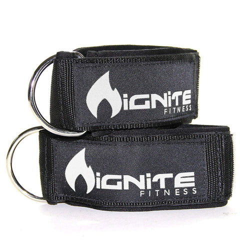 Neoprene Ankle Straps White