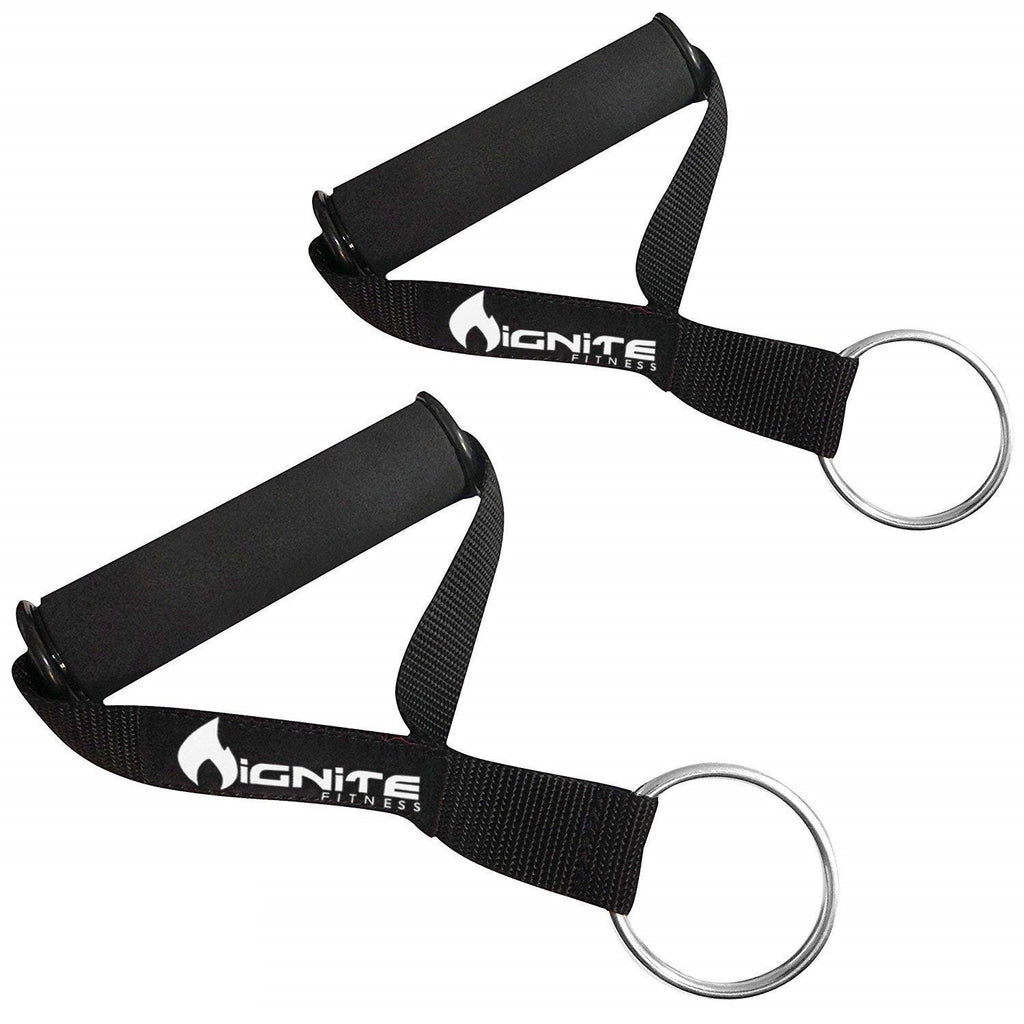 Ultra Heavy Duty Elite Exercise Handles White