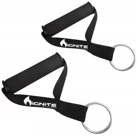 Ultra Heavy Duty Elite Exercise Handles White